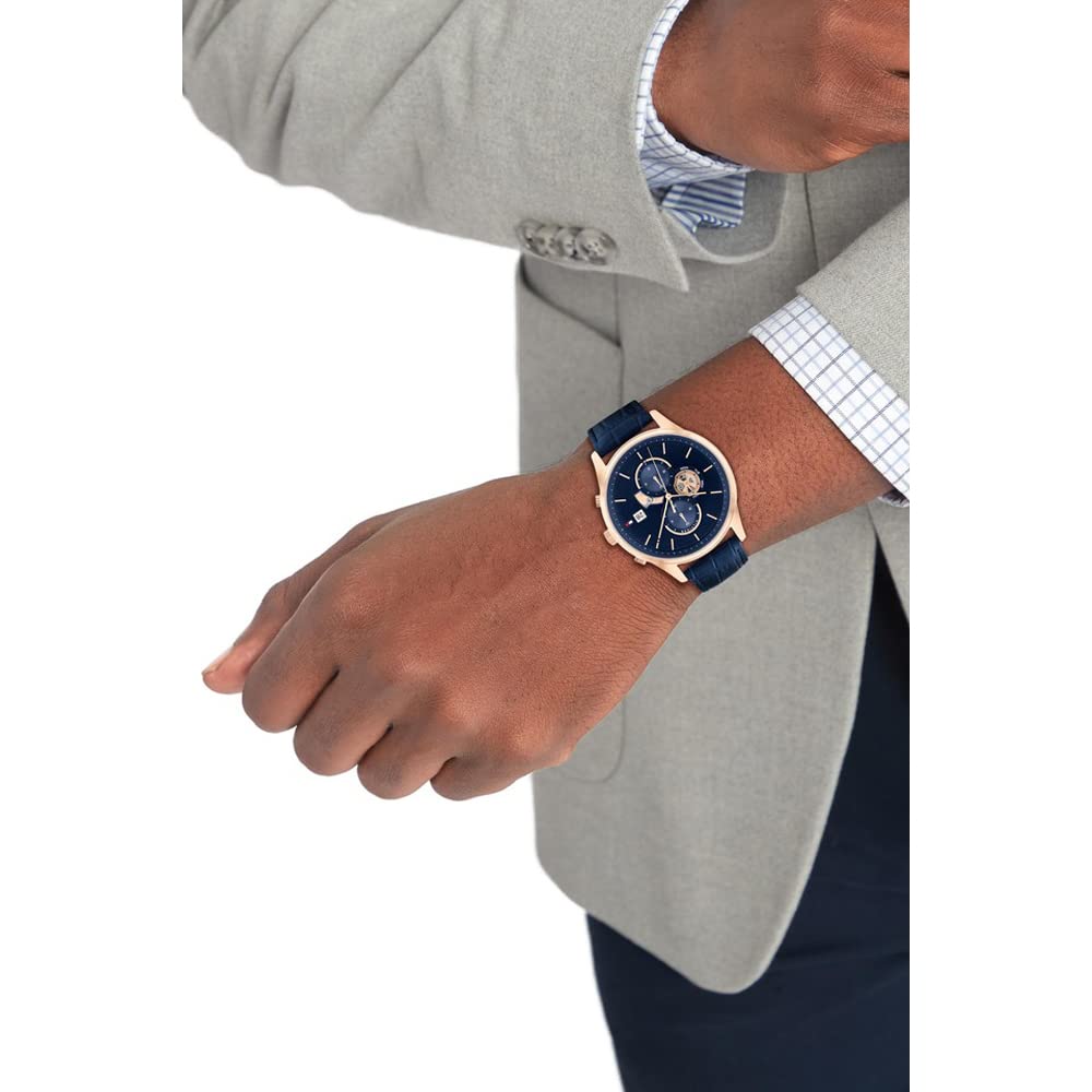 Tommy Hilfiger Blue Dial Quartz Analog Watch for Men-NETH1710503