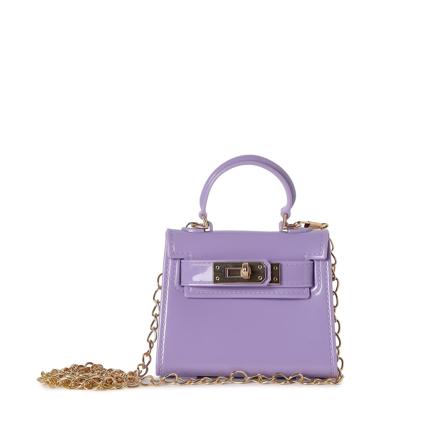 Haute Sauce Women purple structured sling bag (HSHB1224)