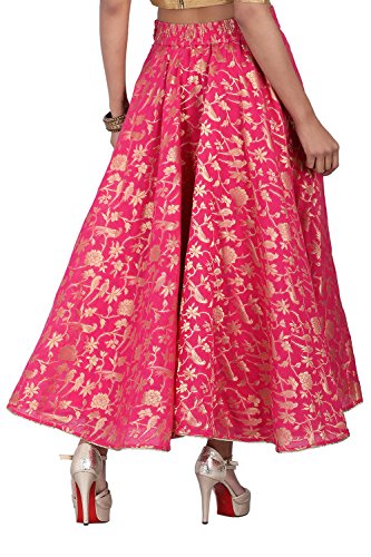 W for Women Full Maxi Skirt (18FES55455-72624_Pink_WM)