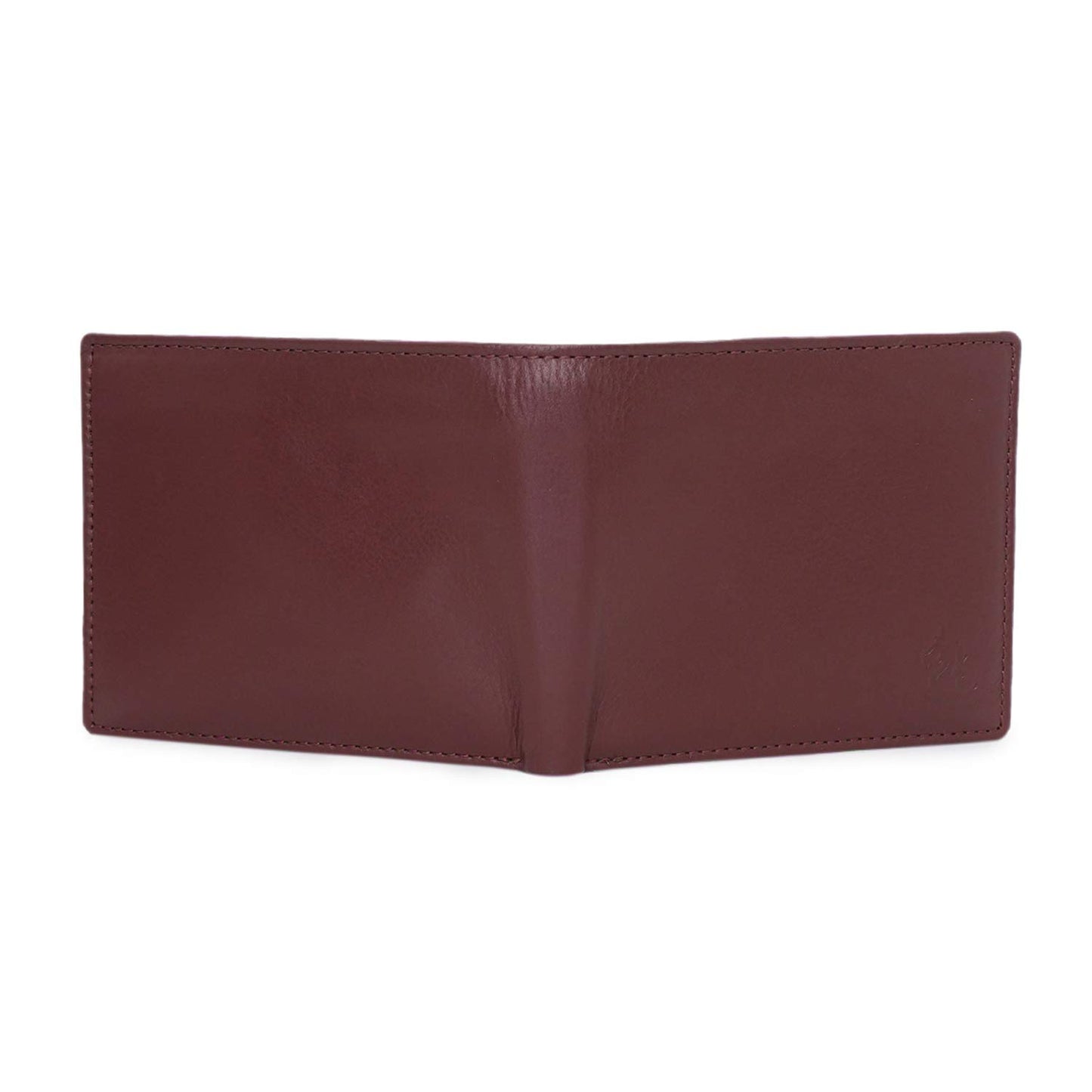 KARA Tan Bifold Genuine Leather Wallet for Men - Men's Wallet with Detachable Credit/Debit Card Holder