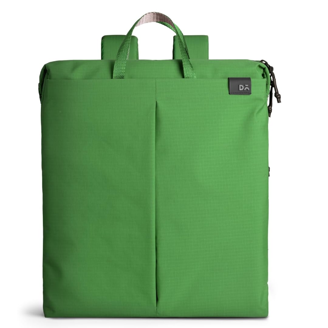 DailyObjects Pivot Workpack Bag for Men and Women|Fits 13/14/15.6 inch Laptop/Macbook Pro/Air|Lightweight|Stylish Backpack|Office/Daily Use/Travel|Multi Pocket|Water Resistant|Padded Strap (Green)