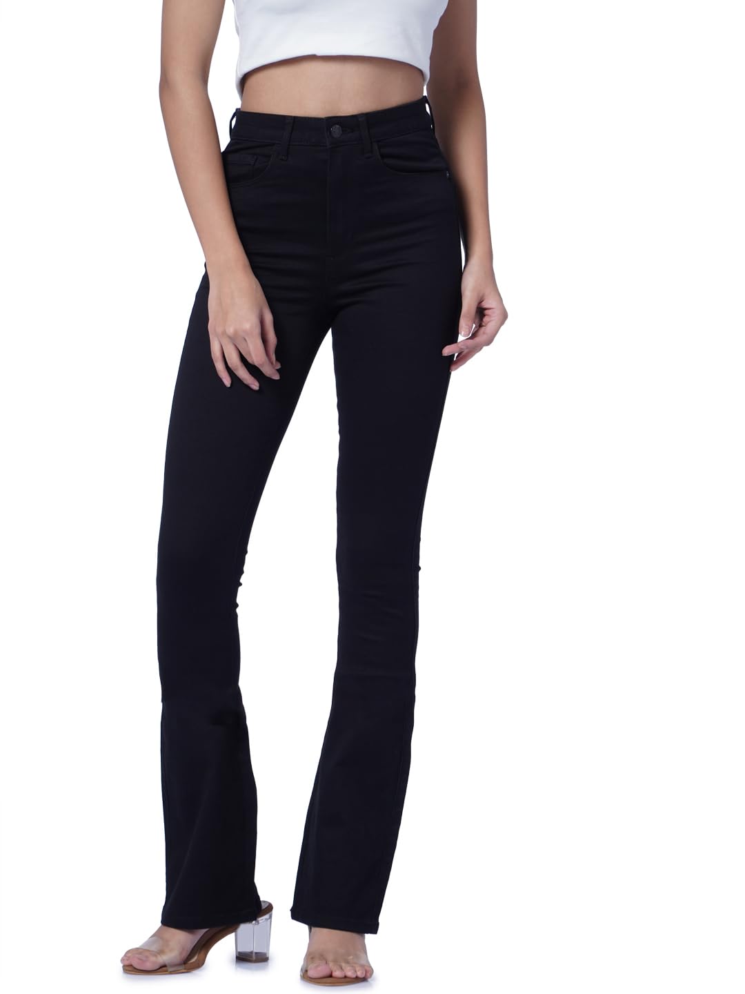 ONLY Women's High Rise Regular Jeans