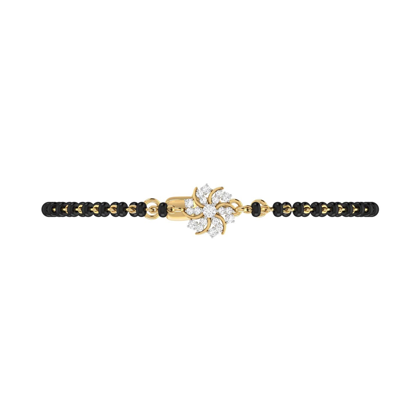 PC Jeweller 18k (750) Yellow Gold and Diamond Bracelet for Women