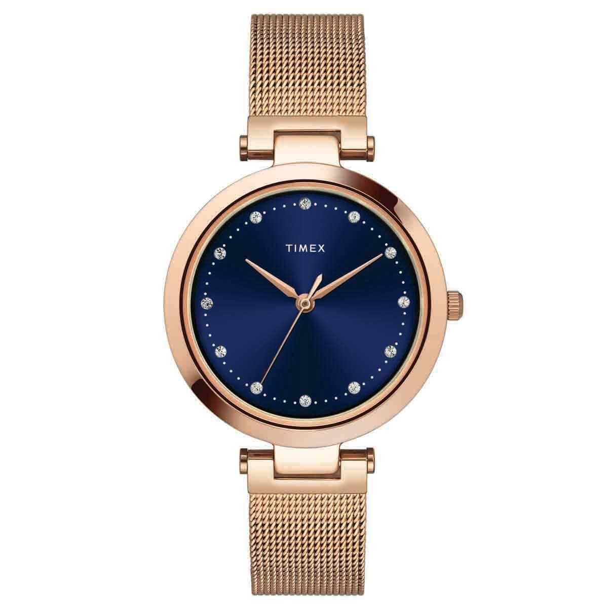 Timex Analog Blue Dial Women's Smart Watch - TWEL11824