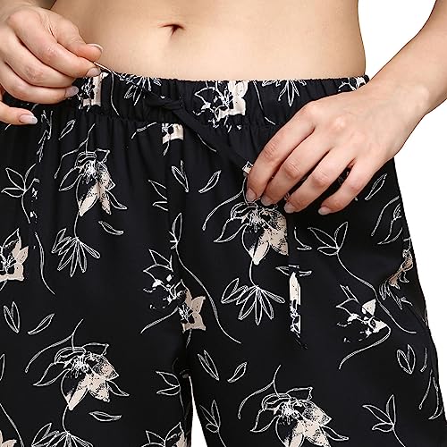 Van Heusen Women Allover Print Lounge Shirt and Pyjama Set Short Sleeves and Soft Handle