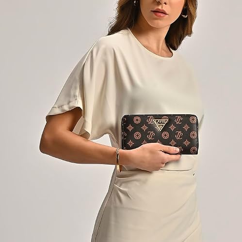 Lavie Signature Women's Mono Berlin Zip Wallet |Gift for Women