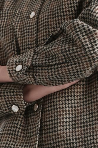 Women Multi Checked Casual Jacket