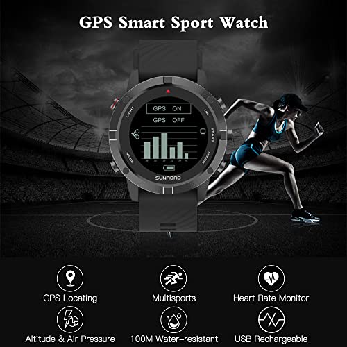 Ubervia® Intelligent Watch,Sports Watch Fitness Wrist Watch with 100M Water Resistant for Running Swimming Cycling Climbing