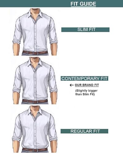 Cavallo by Linen Club Men's Stars Slim Fit Shirt White