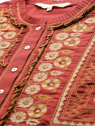 Ritu Kumar Maroon Hanoi Kurti