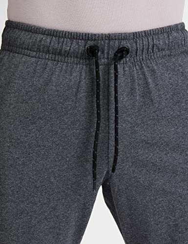 Jockey Men's Straight Fit Shorts (AM12_Charcoal Melange_Large)