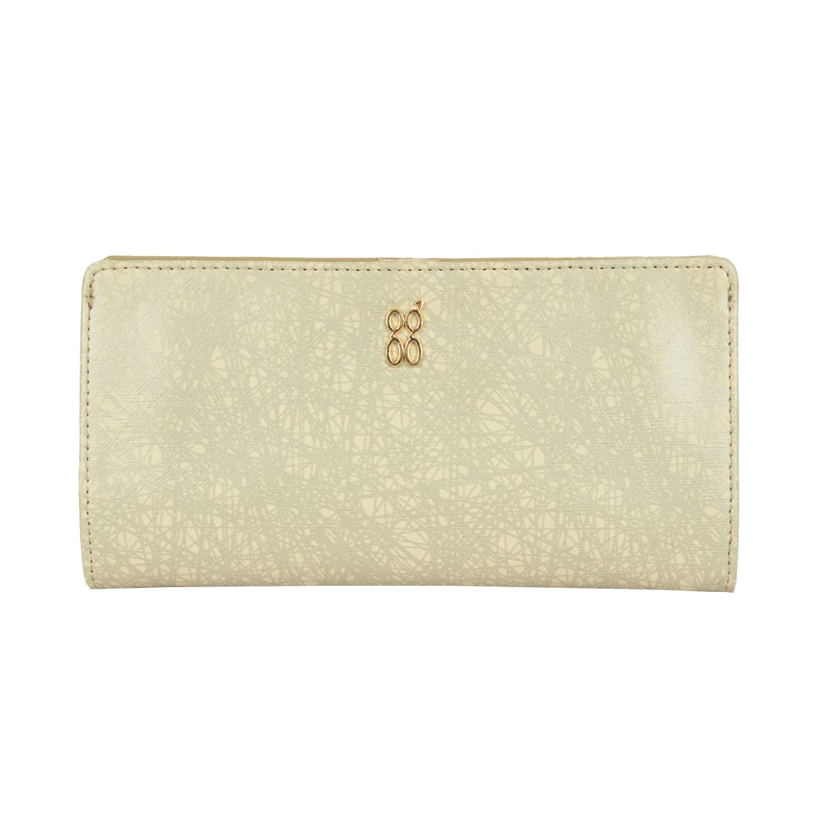 Baggit Women White Wallet Large Size | Ladies Stylish Purse Bag | Credit Card Money Holder