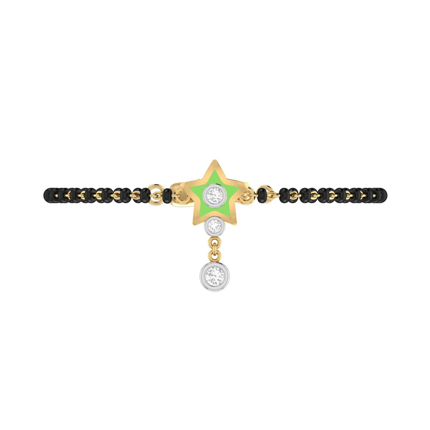 PC Jeweller 18k (750) Yellow Gold and Diamond Bracelet for Women