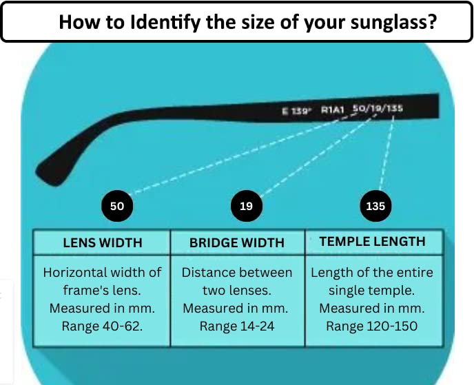 Fila eyewear 100% UV protected wayfarer sunglasses for women| Size large with blue gradient polycarbonate lens