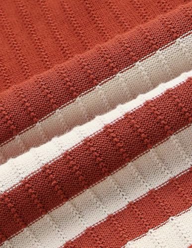 U.S. POLO ASSN. Horizontal Striped Regular Fit Sweater (UWAW25SWE182_Multi-Colour_XS) Multicolor