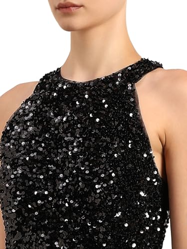 VERO MODA Women's Regular Fit Black Jumpsuit