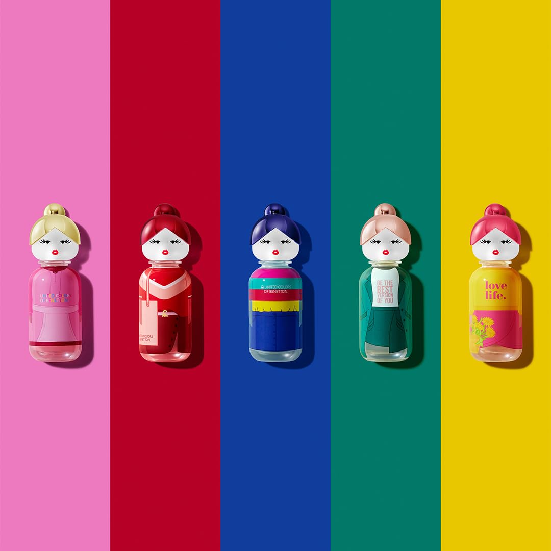 United Colors of Benetton Sisterland Yellow Peony Eau de Toilette - 80ml