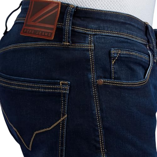 Pepe Jeans Men's Slim Jeans (PM208073Q031_Dark Used