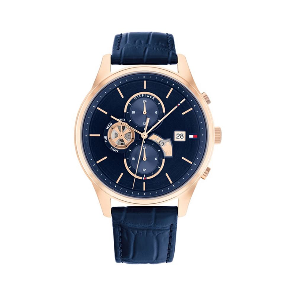 Tommy Hilfiger Blue Dial Quartz Analog Watch for Men-NETH1710503