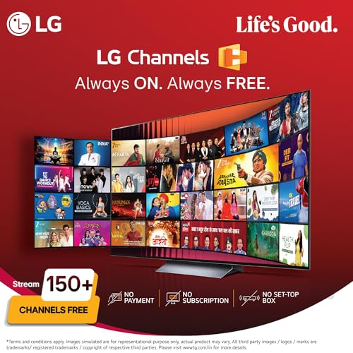 LG 139 cms (55 inches) evo C6 AI Series 4K Ultra HD (3840 x 2160) Smart webOS OLED TV OLED55C6PLA 2026
