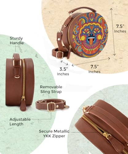 Kalankit Rakhi Gifts For Sister | Rakhi Gift Hamper For Sister, Sling Bag For Women, Travel Crossbody Bags, Stylish Cross Sling Bags | Gift For Rakhi For Women, Rakshabandhan Gifts For Girls
