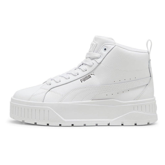 Puma , Women, Karmen II Mid, White-White-Silver, Sneaker, 6UK, (39745901)
