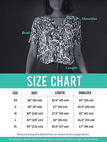 The Souled Store Sunflower Pattern Womens and Girls Graphic Printed Cotton Hawaiian Shirts Multi-Colored