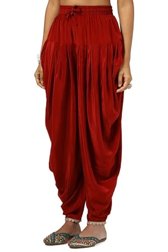 Soch Womens Maroon Viscose Crepe Ethnic Motifs Co-Ord Set With Sequins
