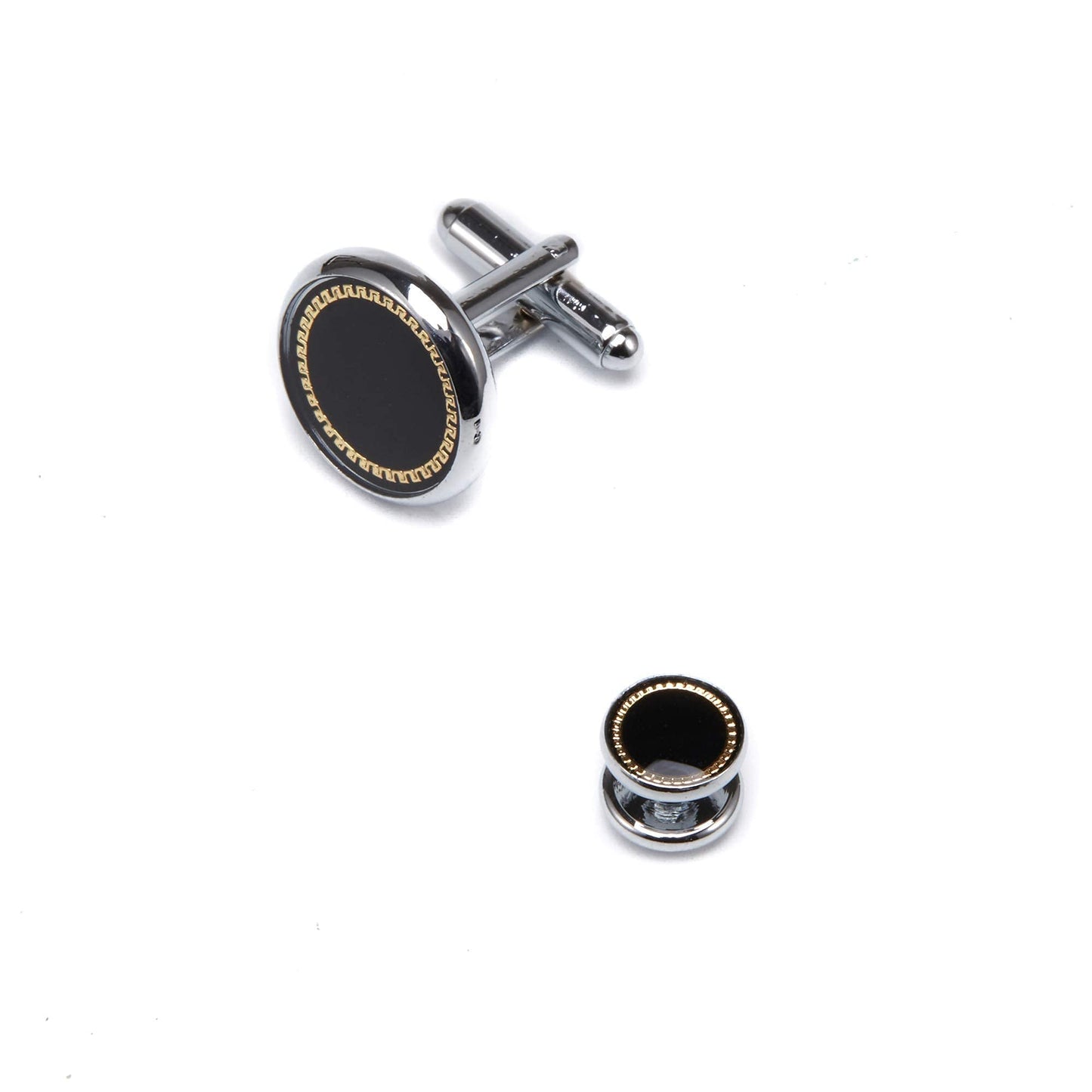 UJOY Men's Jewelry Cufflinks and Studs for Tuxedo Shirts for Weddings, Business, Dinner, Resin, resin
