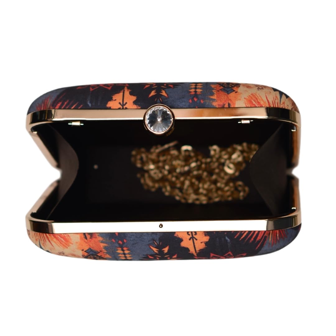 Artklim Forest Printed Clutch