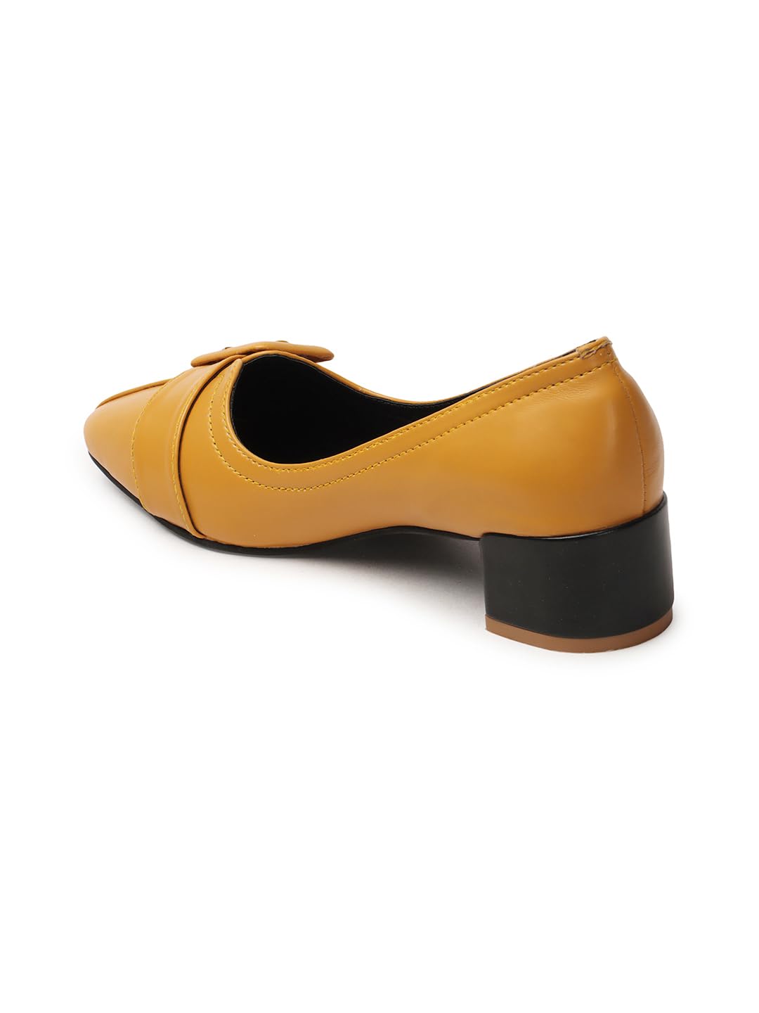 ELLE Women Shoes, Mustard, UK-6
