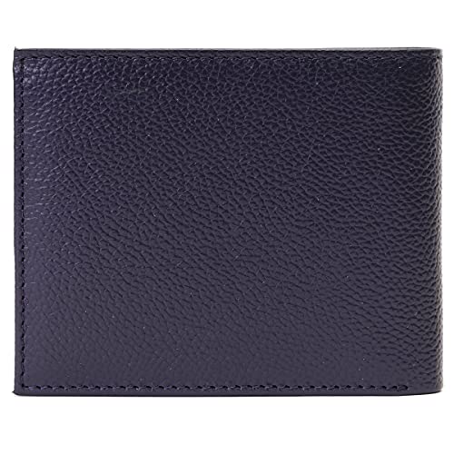 Tommy Hilfiger Leather Chase Mens Passcase Wallet Navy(8903496160604)
