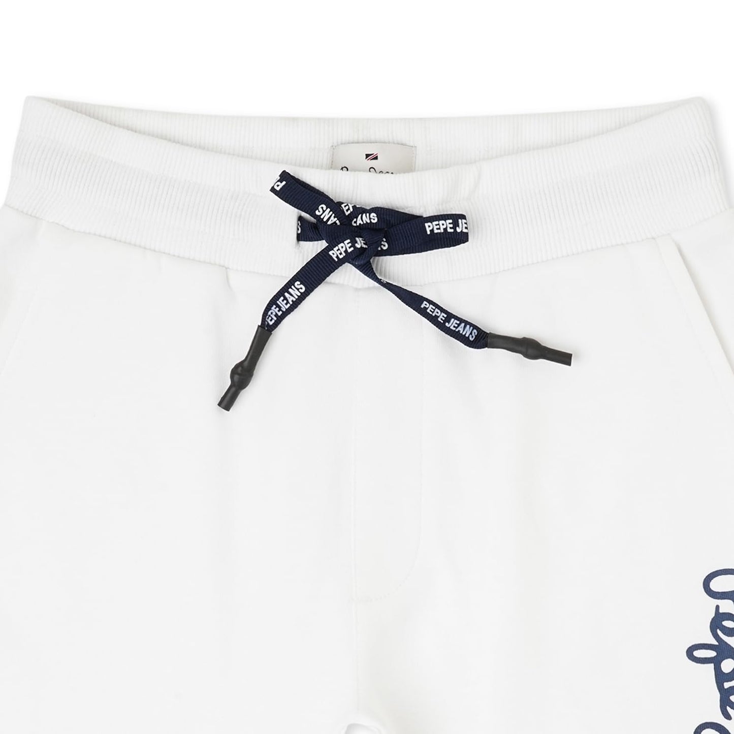 Pepe Jeans Boy's Boyfriend Shorts (PB800813_White