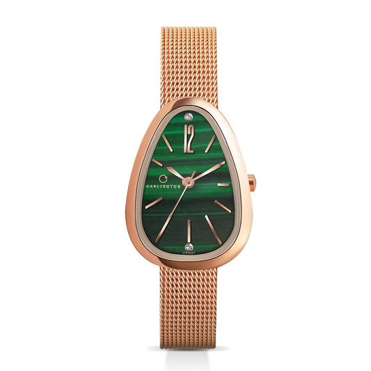 Carlington Iconic 2047 Analog Watches for Women with Premium mesh Strap, Scratch-Resistant Dial, and Water-Resistant Body – Elegant Watches for Women and Girls