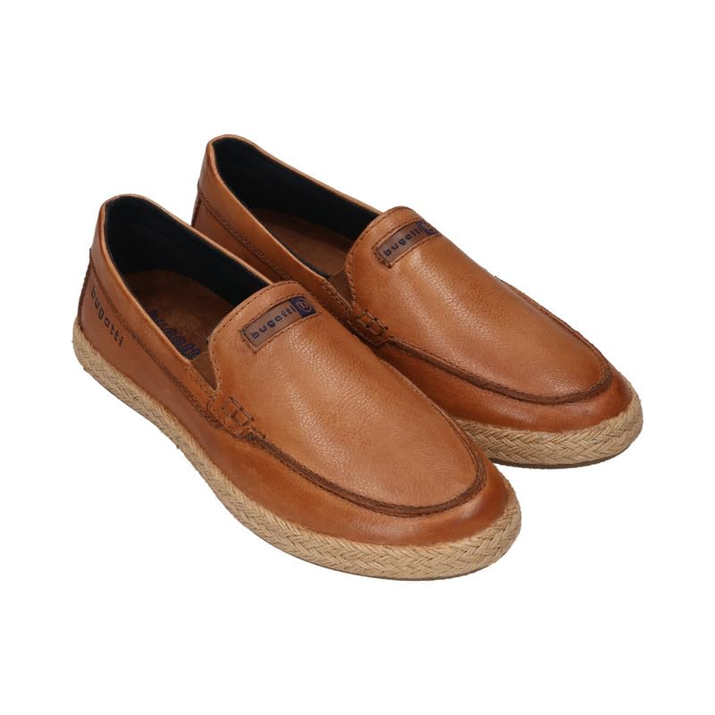 Bugatti Spendril Cognac Men's Slip-Ons Casual Shoes - UK 9