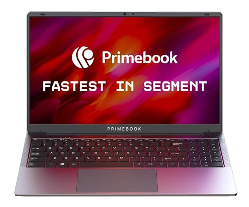 Primebook 2 Max (2026) | 8GB RAM, 128GB UFS Storage | 15.6-Inch Full HD IPS Display | 12hrs Battery | MediaTek Helio G99 | Android 15 (PrimeOS 3.0) | Backlit Keyboard | in-Built AI (Gray)