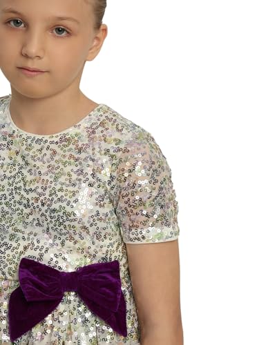 VERO MODA Girl Beige Fit & Flare Dress