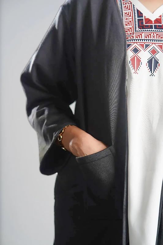 LetsDressUp Longline Shrug for Women | XS to 8XL | Plus Size | Woolen Grey Shrug