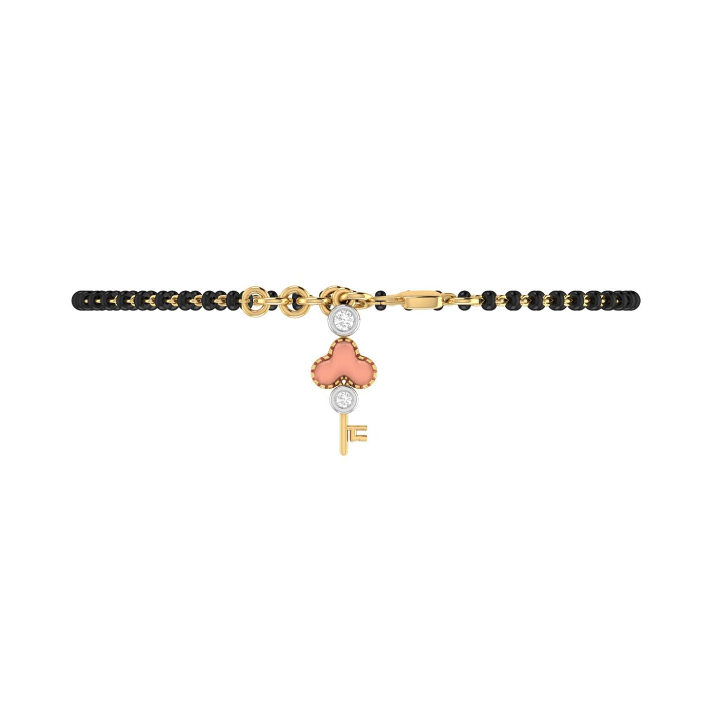 PC Jeweller 14k (585) Yellow Gold and Diamond Bracelet for Women
