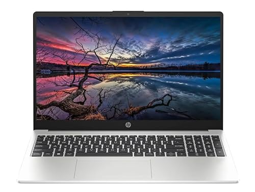 HP Business Laptop (2026) AMD Ryzen 5 7535U 16GB DDR5 RAM, 512GB SSD, AMD Radeon Graphics, Windows 11 Pro, 15.6" HD Display, Thin & Light, Turbo Silver, 1.45 kg