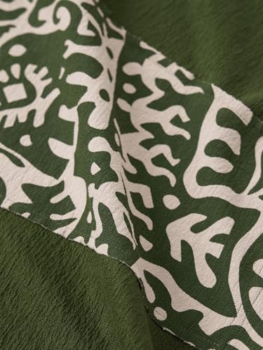 The Souled Store Nomad: Stone Carving Men and Boys Short Sleeves Round Neck Olive Graphic Printed Casual Drop Shoulder Streetwear Trendy Cotton Super Oversized T-Shirt