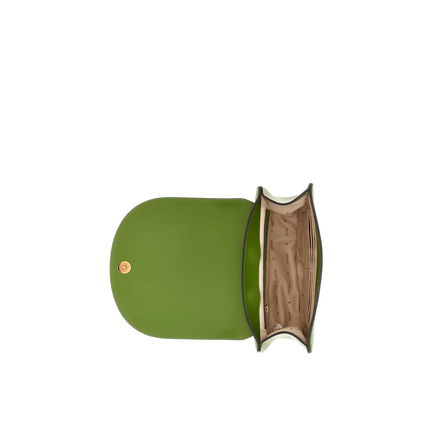 Guess Women's Green Solid Crossbody Bag| Ladies Purse Handbags | Gift For Ladies