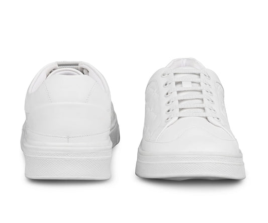 LOUIS STITCH Canadian White Shoes for Men | Lightweight Shoes | Comfortable & Durable All-Day Sneaker| LSP-SNK-LSEMWH