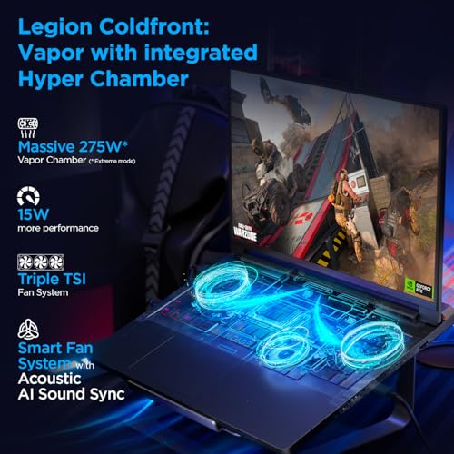 Lenovo Legion Pro 7 2025 Intel Core Ultra 9 275HX | NVIDIA RTX 5090 24GB (64GB RAM/1TB SSD/WQXGA OLED/240Hz/16 (40.6cm)/Windows 11/Office 2024+AI Now/Black/2.5Kg), 83F500D8IN AI Powered Gaming Laptop
