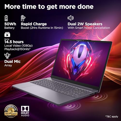 Lenovo IdeaPad Business Laptop Computer, 15.3 2K Display, Intel i7-13620H CPU, 8GB DDR5 RAM, 512GB SSD, 2026 Edition, Windows 11 with Office 365 for The Web