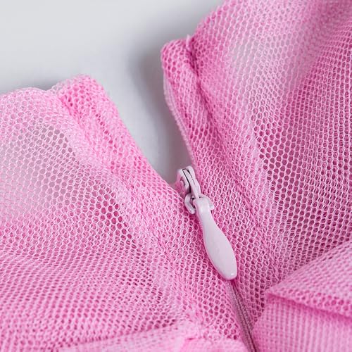 Hopscotch Girls Pink Short Sleeves Floral Applique Ruffled Gown for Age (7-8 Years)