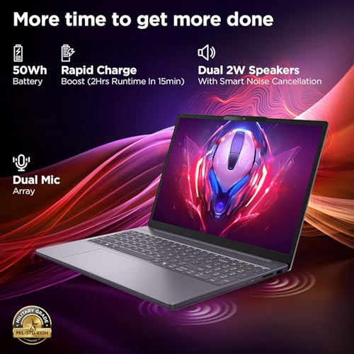Lenovo 16" FHD+ Laptop, i7-13620H, Office 365, 16GB DDR5, 1TB SSD