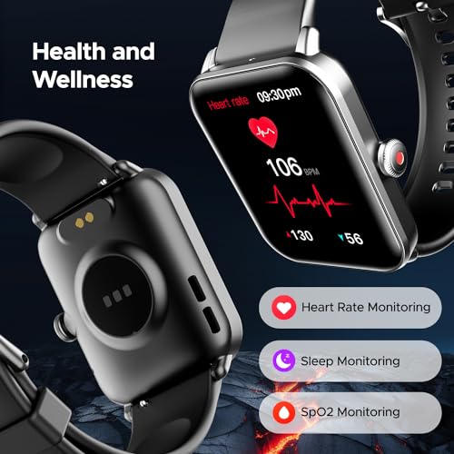boAt Wave Fury Smart Watch(Active Black)
