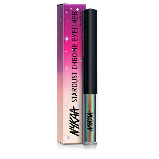 Nykaa Cosmetics Stardust Dual Chrome Eyeliner with Holographic Finish - URL/IRL (1.6ml)