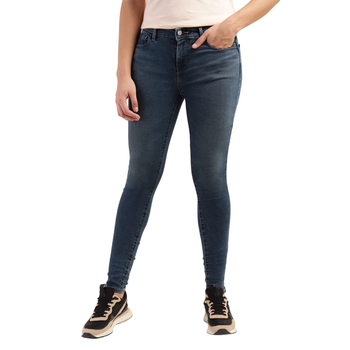 Levi's Women's Skinny Jeans (A7088-0044_Dark Indigo_28)